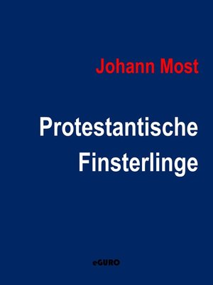 cover image of Protestantische Finsterlinge